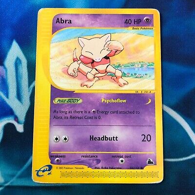 Abra - 46/144 - Skyridge Set E-Series - Pokemon Card - HP