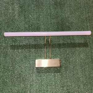 Raifoolly White Gold Remote Control Antique Brass Battery Operated Picture Light - Picture 1 of 4