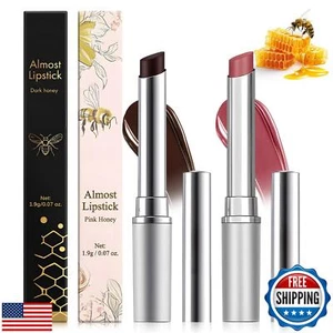 Honey noir - Rossetto Miele Nero per Donna, Balsamo Labbra Rosa Lucido Naturale, N - Foto 1 di 5