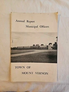 Informe Anual de Oficiales Municipales Mount Vernon 02/01/1962 - Imagen 1 de 2