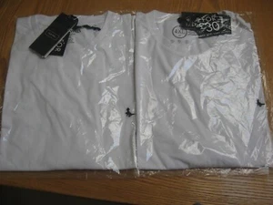 CAMISETAS BLANCAS NUEVAS CON ETIQUETAS PARA HOMBRE DOS 2 JACK WILLS SANDLEFORD CN 100 % ALGODÓN 4XL PTP 25" - Imagen 1 de 8