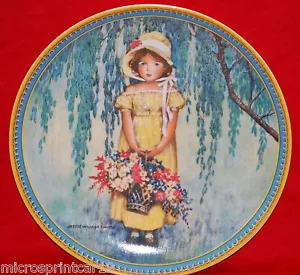 "Easter" 1986 "Childhood Memories Series" by Jessie Wilcox Smith Collector Plate - Picture 1 of 5
