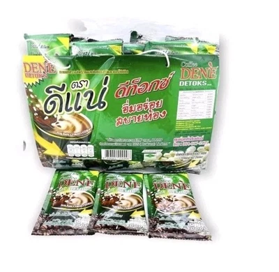 Dene Coffee Detox Fiber with collagen and garcinia 30 sachets