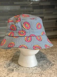 OF Odd Future WolfGang Donut Print Bucket Hat Tyler Creator L/XL Homer Donut - Picture 1 of 8