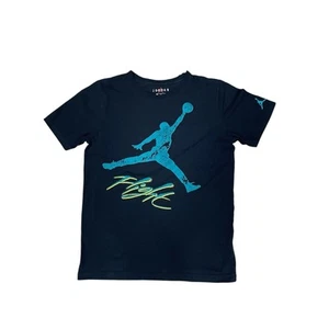 AIR JORDAN Flight Jumpman Black Graphic T-Shirt Youth Size XL 13-15 Yrs Old - Picture 1 of 9