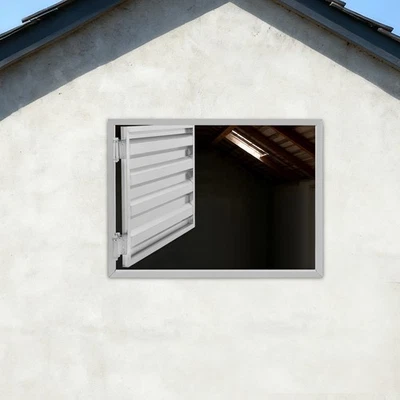 Puerta de espacio de arrastre de acero inoxidable, 32 * 24 * 0,98 pulgadas puerta de acceso al ático de acero inoxidable Foto 1 de 4