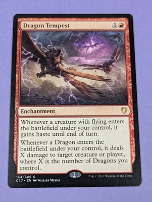 MTG Magic: Commander 2017: Dragon Tempest #134/309 Rare - NM - Image 1 of 2
