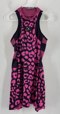 Stella McCartney adidas Barricade Pink Black Tennis Logo Dress Size Small - Image 1 of 4