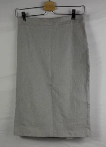 Lila Rose Women’s Pencil Skirt Size 6 Gray Check Stretch Work Office Career Midi - Picture 1 of 9