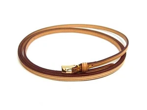 LOUIS VUITTON Leder Gürteltasche Schulterriemen, beige - Bild 1 von 3