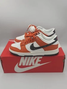 Nike Dunk Low Starry Swoosh - Orange/ Anthracite - Size UK5.5 US6 - FV6909 800✅️ - Picture 1 of 17