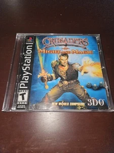 Crusaders of Might & Magic mit Handbuch Black Label Playstation 1 PS1 *GETESTET** - Bild 1 von 3