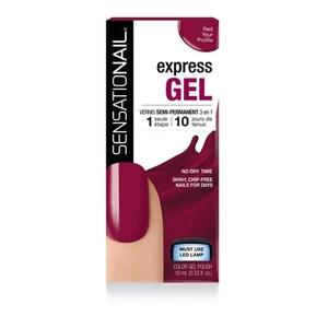 Pacific World Sensationail Express Gel, Rosso Il tuo profilo (1 ct) - Foto 1 di 5
