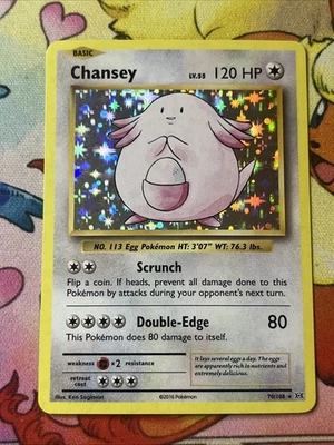 Chansey 70/108 Holo Rare XY - Evolutions VLP - Image 1 of 2