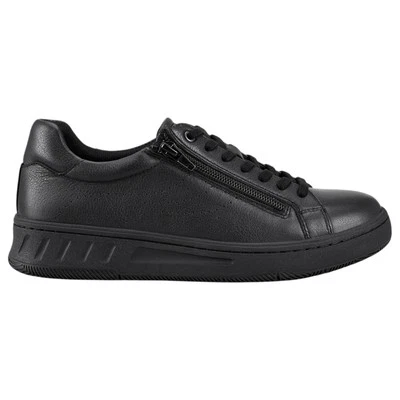Womens Hush Puppies Spin Black / Black Ladies Sneakers Casual Lace Up Shoes - image 1 of 4