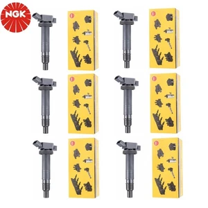 2008-2014 for Lexus E20 Toyota HiAce 5.0 2.7 6pcs OEM NGK Ignition Coil Pack Set - Picture 1 of 4