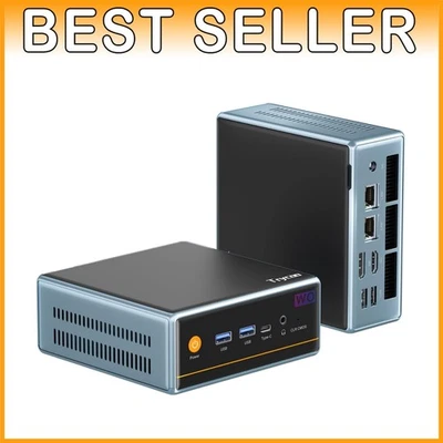 Ryzen 7 5700U Mini PC 16GB RAM 512GB SSD Triple Display - Image 1 of 4