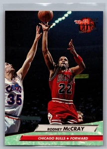 1992-93 Fleer Ultra #236 Rodney McCray Chicago Bulls NBA Basketball Card - Picture 1 of 2