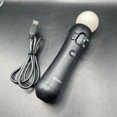 Sony PlayStation PS3 PS4 PS VR Move Motion Controller w/ Charger - Image 1 of 4