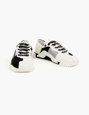 Authentic DOLCE & GABBANA Jacquard Sneakers US8 UK5.5 EU38.5  Made in Italy - Image 1 of 4