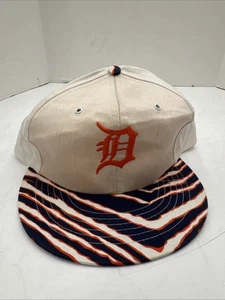 Cappello snapback vintage Detroit Tigers SGA Tiger a righe Jolly Rancher OSFA berretto - Foto 1 di 8