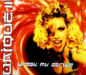 Unique II - Break My Stride - CD, VG - Picture 1 of 2