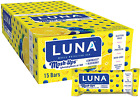 LUNA BAR - Mashups - Gluten Free Snack Bars - Lemon Zest & Blueberry - 7g of - -