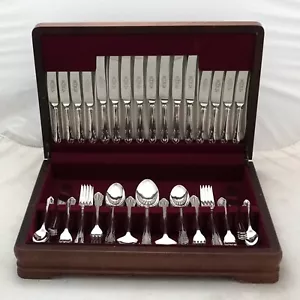 DUBARRY Design SHEFFIELD ENGLAND Silver Service 84 Piece Canteen of Cutlery - Picture 1 of 6