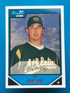 2007 Bowman Prospects Trey Shields #PB26