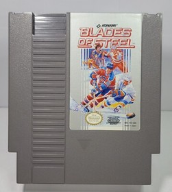 Blades Of Steel NES Vintage Nintendo Hockey, Game Only, Tested & Working, Clean