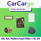 Service Kit PEUGEOT 308 SW 1.6 HDi 2008 - 2012 Oil Air Cabin Fuel + Engine Oil