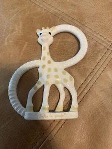 Sophie La Girafe So Pure Natural Rubber Soft Baby Teething Ring from France - Picture 1 of 9