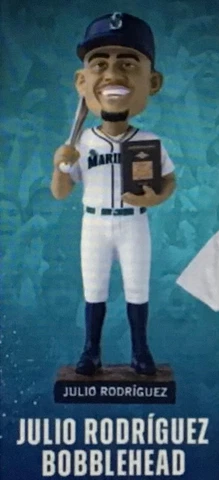 Julio Rodriguez Seattle Mariners SGA Bobblehead 4/1/23 NIB Cover