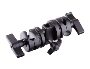 2.5" Double Grip Gobo Head with 5/8'' Receiver Spigot for C stand grip arm flag - Picture 1 of 2