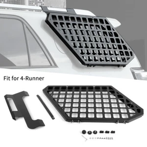 Right Side Rear Window Panel Storage Exterior Cargo Rack Shelf For 4Runner Black - Picture 1 of 24