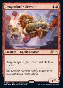MTG - Dragonlord's Servant (PL24) FOIL - Picture 1 of 1