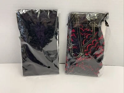 2 pares de medias de encaje hasta el muslo para dama Foto 1 de 4