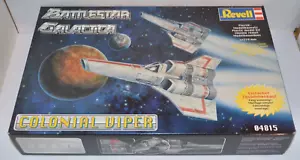 RARO REVELL 04815 BATTLESTAR GALACTICA COLONIAL VIPER KIT MODELO PLÁSTICO 279mm - Imagen 1 de 3