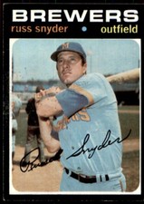 1971 Topps Russ Snyder    #653  ExMint