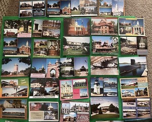 lot 16 Bristol Barrington  Rhode Island   Post Cards