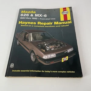 Manual de reparación Haynes Mazda 626 y MX-6 FWD modelos 1983-1992 - Imagen 1 de 9