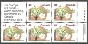 Canada 1363b Booklet pane BK142 (BK 142) - Picture 1 of 1