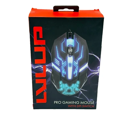 Vivitar LVLUP Pro **Gaming Mouse** with DPI Switch **RBG** Backlight - Image 1 of 4