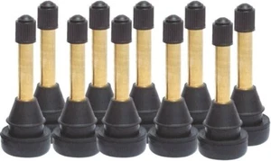 TR802HP 2" High Pressure Tire Valve Rubber Snap-in Tire Valve Stem  10 PACK - Picture 1 of 1