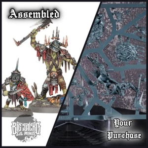 💀 Warhammer AoS – Killa Boss & Stab Grot NOS Orruk Kruleboyz HQ - Picture 1 of 3