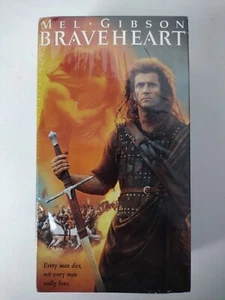 Braveheart (VHS, 1995, 2-Tape Set) Brand New Sealed VHS Cassette Tape - Foto 1 di 6