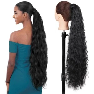 Synthetic Women's Daily Wear is Extra Long 85cm Synthetic Hair(85cm) For Women - Foto 1 di 29