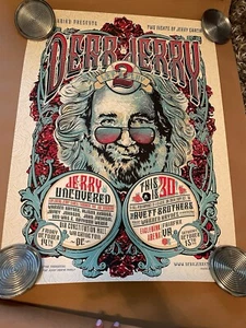 Dear Jerry: Let's Play Concert Poster Washington, DC - Oct 14/15, 2016 - Picture 1 of 1