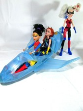 Wonder Woman-Catwoman- Harley Quinn & Invisible Jet  Girls Airplane