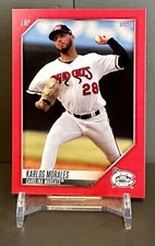 2022 Carolina Mudcats Karlos Morales
